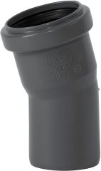 Колено ПП внутренней канализации Ostendorf Safe 50х15&deg;