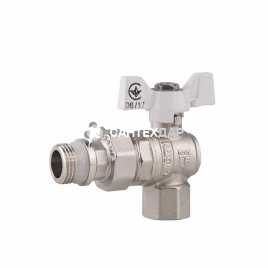 Кран-американка SD Forte 3/4" угловой антипротечка