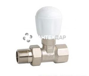 Кран радіаторний Emmeti-FIV 1/2" прямий (верхній)