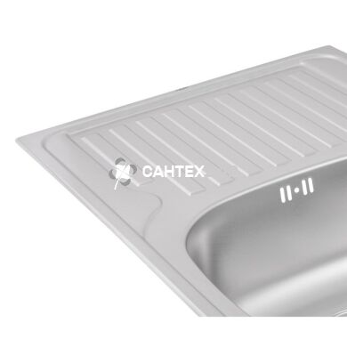 Мийка кухонна з нержавіючої сталі Qtap 7850 Micro Decor 0,8 мм