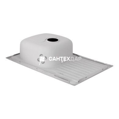 Мийка кухонна з нержавіючої сталі Qtap 7850 Micro Decor 0,8 мм