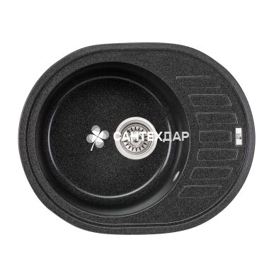 Мийка кухонна Lidz 620x500/200 GRF-13