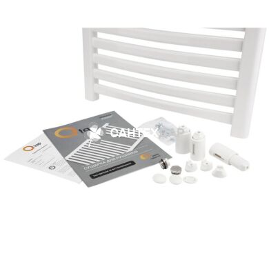 Полотенцесушитель водяной Q-tap Dias (WHI) P21 1200x600 HY