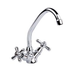 Смеситель кухонный буксовый Q-Tap Dominox CRM 271 керамика