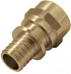 Соединитель с манжетой KAN Push 25x3.5 мм 1/2 ВР латунь