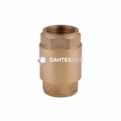 Клапан обратный SD Forte 1 1/4" ВВ EURO латунный шток