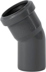 Колено ПП внутренней канализации Ostendorf Safe 50х30&deg;