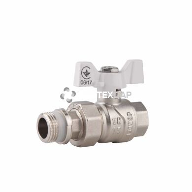 Кран-американка SD Forte 3/4" прямой антипротечка