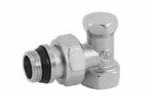 Кран радиаторный Gross Optimal 3/4" угловой нижний