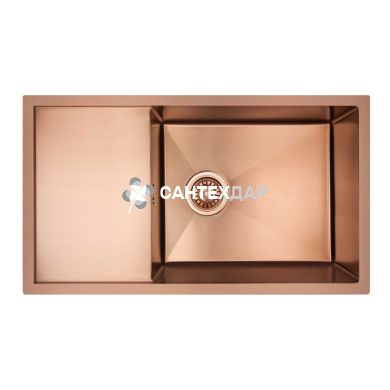 Мийка кухонна Imperial нержавійка D7844BR PVD bronze Handmade 3.0 / 1.2 мм