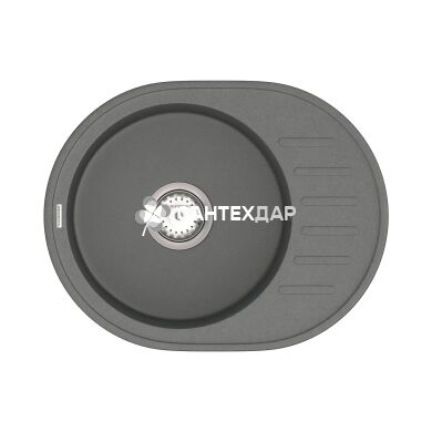 Мийка кварцева Vankor Lira LMO 02.57 Gray + сифон