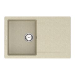 Мойка кварцевая Vankor Orman OMP 02.78 Beige + сифон