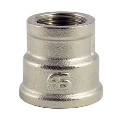 Муфта латунная редукционная АБ 1 1/4х3/4 ВВ никель