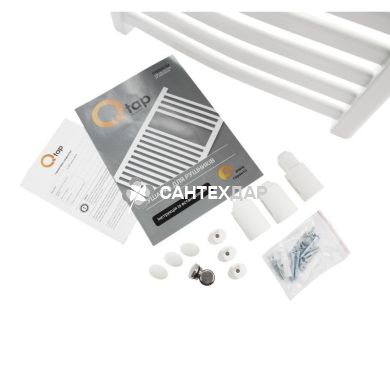 Полотенцесушитель водяной Q-tap Dias (WHI) P18 1000x600 HY