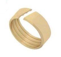 Кольцо разрезанное сервисный элемент для свинчиваемых соединителей KAN Push 18 мм латунь