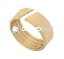 Кольцо разрезанное сервисный элемент для свинчиваемых соединителей KAN Push 18 мм латунь