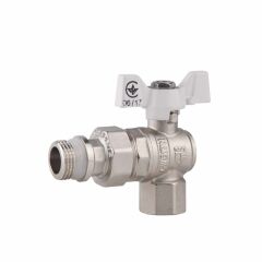 Кран-американка SD Forte 1/2" угловой антипротечка