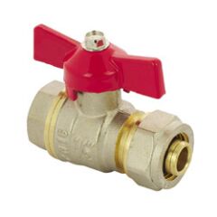 Кран шаровый для металлопластиковой трубы АБ 20х3/4" ВР