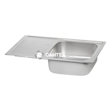 Мийка кухонна з нержавіючої сталі Qtap 7843 Micro Decor 0,8 мм