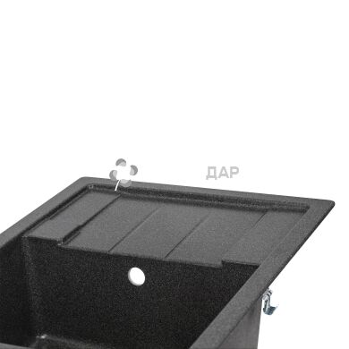 Мийка кухонна Lidz 650x500/200 GRF-13