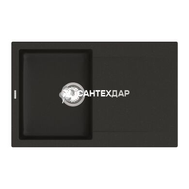 Мойка кварцевая Vankor Orman OMP 02.78 Gray + сифон