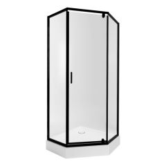 Душова кабіна Q-tap SCORPIO BLA10995-AC6 і піддон LEOSCORP 309915 п'ятикутний 90x90