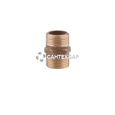 Ниппель латунный KD 1/2" НН