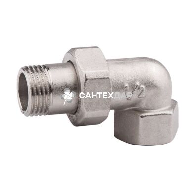 Сгон с американкой латунный Icma 1/2 НВ угловой №808