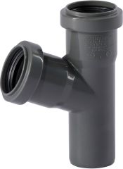 Трійник ПП внутрішньої каналізації Ostendorf Safe 32/32х67&deg;