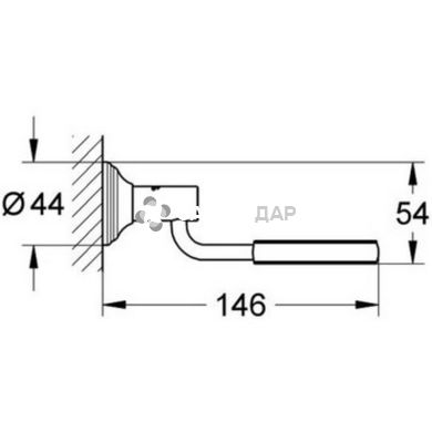 Тримач аксесуарів Grohe EX Essentials Authentic 40652001
