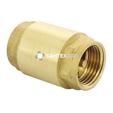 Клапан обратный АБ 1 1/4" ВВ латунный шток