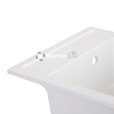 Мойка кухонная Qtap CS 5046 WHI