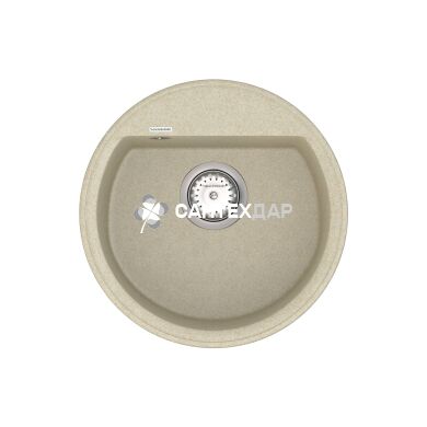 Мийка кварцева Vankor Easy EMR 01.45 Beige + сифон