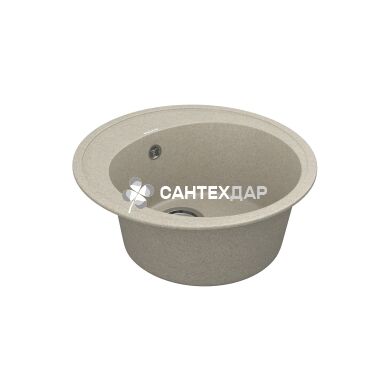 Мойка кварцевая Vankor Sity SMR 01.50 Terra + сифон