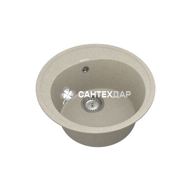 Мойка кварцевая Vankor Sity SMR 01.50 Terra + сифон