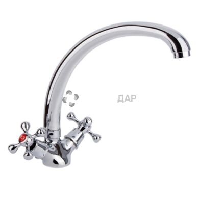 Смеситель для кухни буксовый SW Delta 273F на гайке