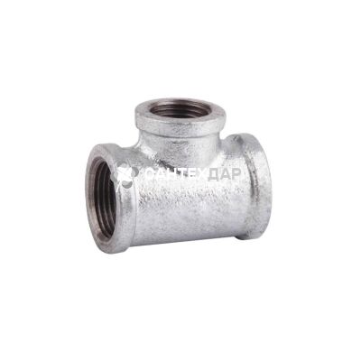 Тройник чугунный редукционный 1 1/4"x1"х1 1/4" ВВВ