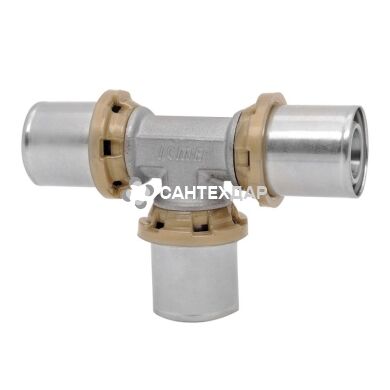 Тройник металопластиковая пресс ICMA SEMPITER&reg; 32х20х32 мм №406