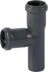 Трійник ПП внутрішньої каналізації Ostendorf Safe 32/32х87&deg;