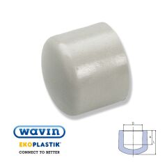 Заглушка ППР Wavin Ekoplastik 50 мм