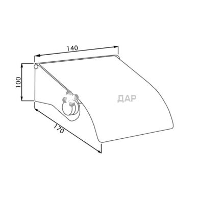 Тримач туалетного паперу Potato P303 з кришкою хром