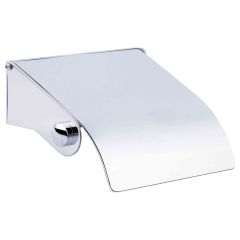 Тримач туалетного паперу Potato P303 з кришкою хром