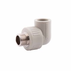 Коліно ППР Alfa Plast 25 х 3/4" ЗР
