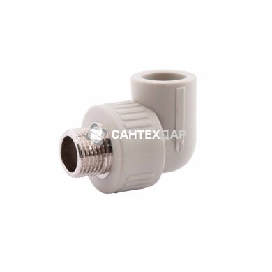 Колено ППР Alfa Plast 25х3/4" НР