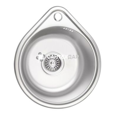 Кухонная мойка Lidz 4539 Micro Decor 0,8 мм