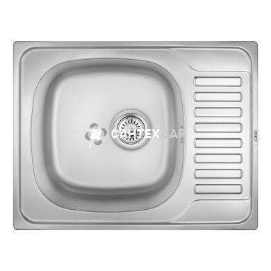Мийка кухонна Cosh 7202 ZS Decor 08 нержавійка