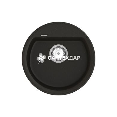 Мийка кварцева Vankor Easy EMR 01.45 Black + сифон