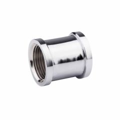 Муфта латунная SD Forte 3/4 ВВ хром