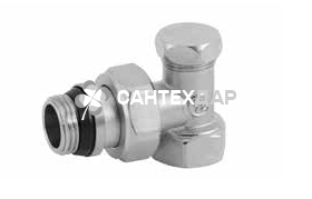Кран радиаторный Gross Optimal 1/2" угловой нижний
