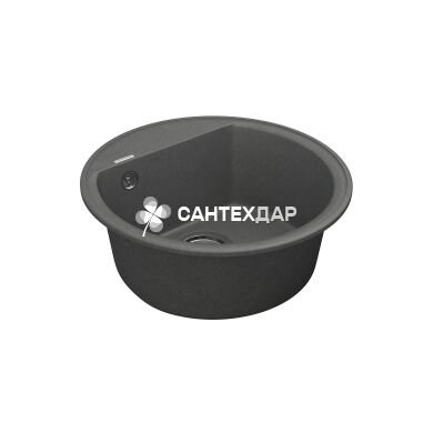 Мойка кварцевая Vankor Easy EMR 01.45 Gray + сифон